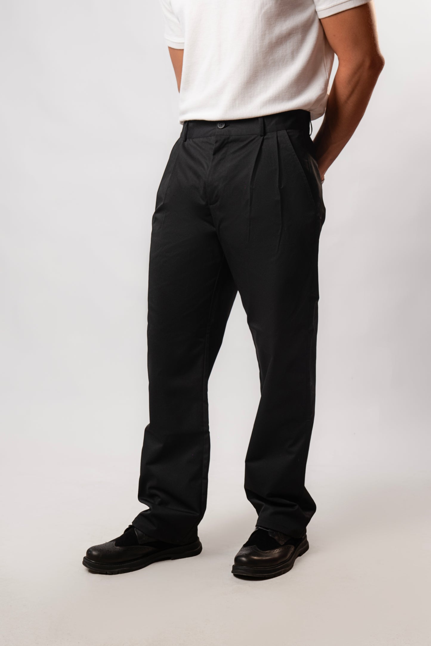 Pleated Tailored Pants