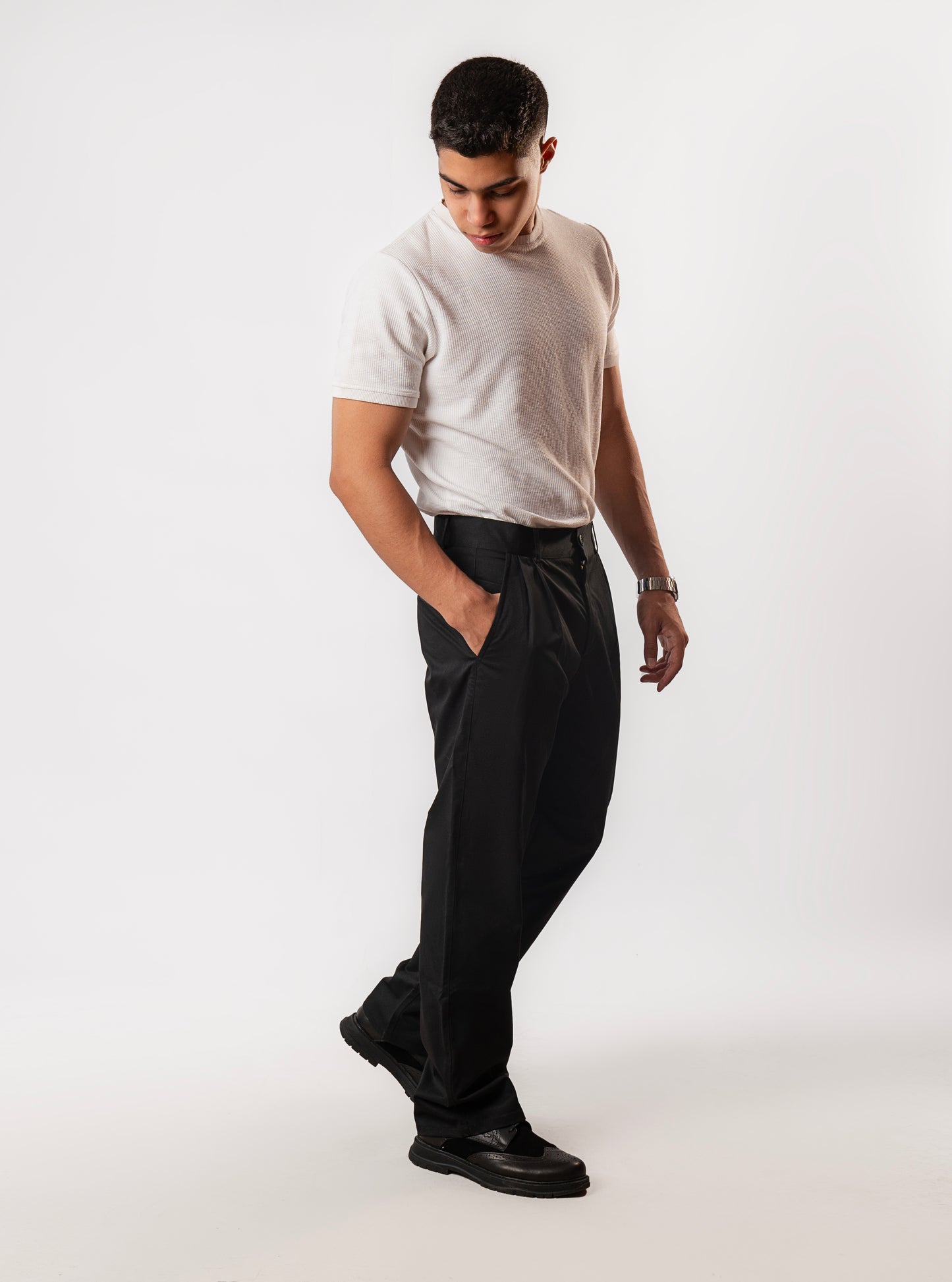 Pleated Tailored Pants